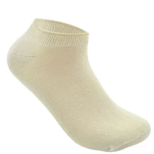 Beige-Ancle-Bamboo-Sock Beige Bambus Ankelstrømpe